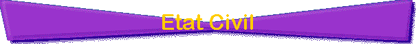Etat Civil